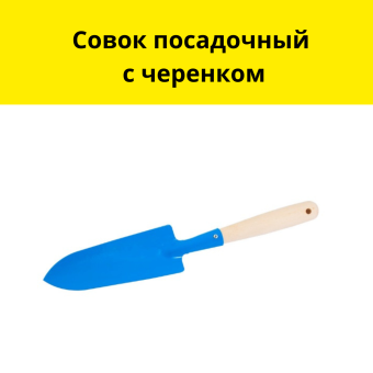 Совок посадочный с черенком